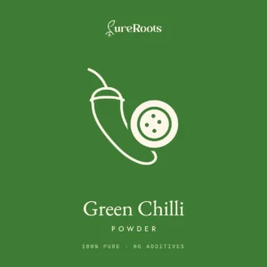 Green Chilli Powder – 100% Pure Machine-Dried | PureRoots